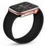 Navlékací silikonový řemínek pro Apple Watch Ultra 49mm / 46mm / 45mm / 44mm / 42mm - S - černý