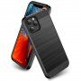 Odolný kryt pro iPhone 12 mini - broušená textura - černý
