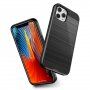 Odolný kryt pro iPhone 12 Pro Max - broušená textura - zlatý