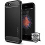 Spigen odolný kryt Armor pro Apple iPhone SE (2016) / 5S / 5 - černý