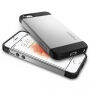 Spigen tenký ochranný Armor kryt pro Apple iPhone SE (2016) / 5S /5 - stříbrný