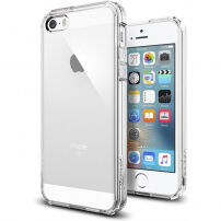 Spigen ultra-tenký odolný kryt Apple iPhone SE (2016) / 5S / 5 - čirý