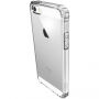 Spigen Crystal Shell ochranný polykarbonátový kryt pro Apple iPhone SE (2016) / 5S - čirý