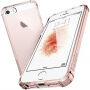 Spigen Crystal Shell ochranný polykarbonátový kryt pro Apple iPhone SE (2016) / 5S - čirý růžový