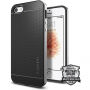 Spigen Neo exkluzivní ochranný kryt pro Apple iPhone SE (2016) / 5S - černě stříbrný