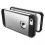 Spigen Armor odolný tenký kryt pro Apple iPhone SE (2016) / 5S - stříbrný