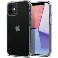 Spigen Crystal Flex kryt pro iPhone 12 mini - transparentní