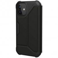 UAG Metropolis SATN flipové pouzdro pro iPhone 12 mini - černé