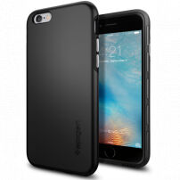 Spigen ultra-tenký odolný kryt pro Apple iPhone 6S / 6 - černý