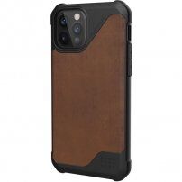 UAG Metropolis LT LTHR flipové pouzdro pro iPhone 12 / 12 Pro - hnědé