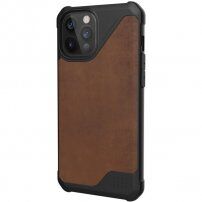 UAG Metropolis LT LTHR ochranný kryt pro iPhone 12 Pro Max - hnědé