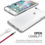 Spigen ultra-tenký odolný kryt pro Apple iPhone 6S / 6 - čirý