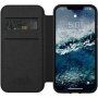 Nomad Folio kožené flipové pouzdro pro iPhone 12 / 12 Pro - černé