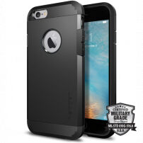 Spigen Armor odolný tenký kryt pro Apple iPhone 6S / 6 - černý