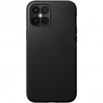 Nomad Rugged odolný kožený kryt pro iPhone 12 Pro Max - černý