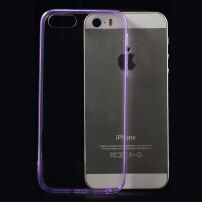 Ultratenký 0,5 mm obal pro Apple iPhone 5 / 5S / SE (2016) - fialové