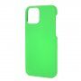 Pogumovaný matný kryt pro iPhone 12 mini - zelený