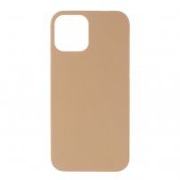 Pogumovaný matný kryt pro iPhone 12 Pro - zlatý