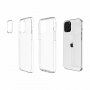 Transparentní kryt s ochranou fotoaparátu pro iPhone 12 / 12 Pro - čirý