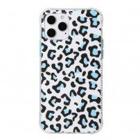 Kryt s leopardím vzorem pro iPhone 12 mini - modrý