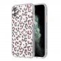 Kryt s leopardím vzorem pro iPhone 11 - růžový