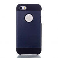 Pouzdro 2v1 pro Apple iPhone 5 / 5S / SE (2016) - tmavě modré