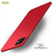 Mofi ultra tenký matný kryt pro iPhone 12 mini - červený