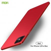 Mofi ultra tenký matný kryt pro iPhone 12 Pro Max - červený