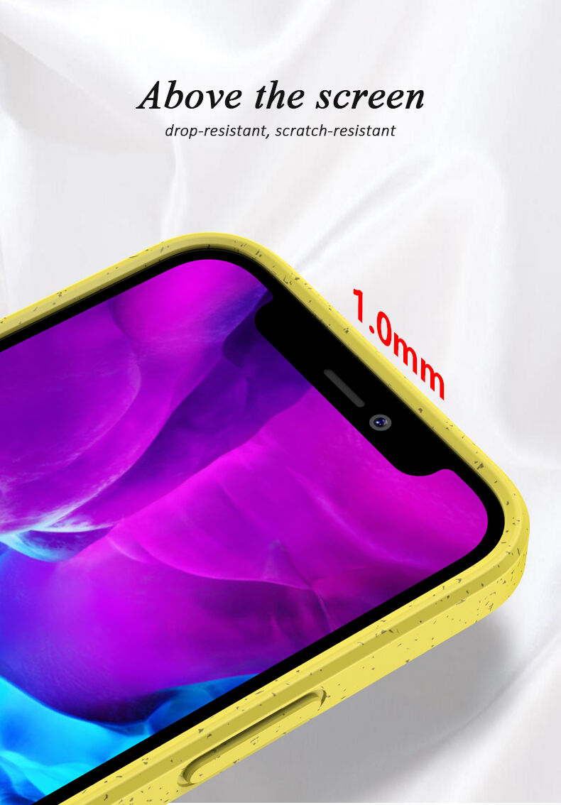 Matný ekologicky rozložitelný kryt pro iPhone 12 Pro Max - růžový