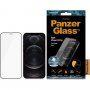 PanzerGlass AntiBacterial tvrzené sklo 3D pro iPhone 12 / 12 Pro - černé