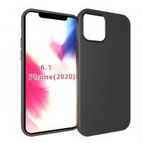 Matný kryt pro iPhone 12 / 12 Pro - černý