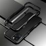 Luphie ochranný kovový rámeček pro iPhone 12 / 12 Pro - černý