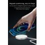 V12 bezdrátová MagSafe nabíječka pro iPhone - 15W - stříbrná