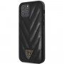Guess V Quilted kryt pro iPhone 12 Pro Max - černý