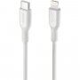 Belkin Playa MFi datový a nabíjecí kabel USB-C / Lightning pro iPhone / iPad / iPod / AirPods - 1 m - bílý