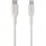 Belkin Playa MFi datový a nabíjecí kabel USB-C / Lightning pro iPhone / iPad / iPod / AirPods - 1 m - bílý