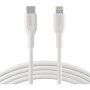 Belkin Playa MFi datový a nabíjecí kabel USB-C / Lightning pro iPhone / iPad / iPod / AirPods - 1 m - bílý