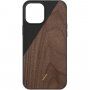 Native Union Clic Wooden dřevěný kryt pro iPhone 12 Pro Max - hnědočerný
