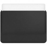 COTEetCI ultratenká obálka z PU kůže pro MacBook 13" / Air 13" / Pro 13" - černá