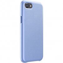 Cellularline Elite kryt z PU kůže pro iPhone 6 / 7 / 8 / SE (2020/2022) - světle modrý
