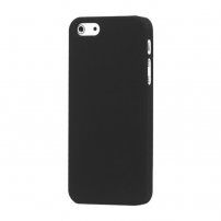 Matný pogumovaný kryt pro iPhone 5 / 5S / SE (2016) - černý