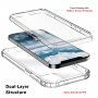 Nárazuvzdorné pouzdro pro iPhone 12 / 12 Pro - transparentní