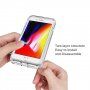 Nárazuvzdorné dvoubarevné transparentní pouzdro pro iPhone 7 Plus / 8 Plus - černé