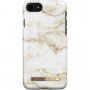 iDeal of Sweden Golden Pearl Marble kryt pro iPhone 6 / 6S / 7 / 8 / SE (2020/2022) - bílý