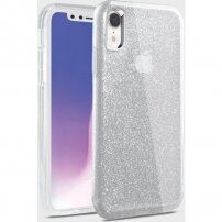 Uniq Clarion Tinsel třpytivý kryt pro iPhone XR - čirý