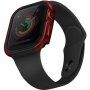 Uniq Valencia kovové pouzdro pro Apple Watch 40mm - červené