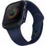 Uniq Valencia kovové pouzdro pro Apple Watch 40mm - modré