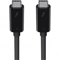 Belkin ThunderBolt 3 (USB-C / USB-C) datový a napájecí kabel pro iPhone / iPad / MacBook / AirPods - 2 m - černý