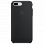 Originální silikonový kryt pro Apple iPhone 8 Plus / 7 Plus - černý