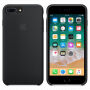 Originální silikonový kryt pro Apple iPhone 8 Plus / 7 Plus - černý
